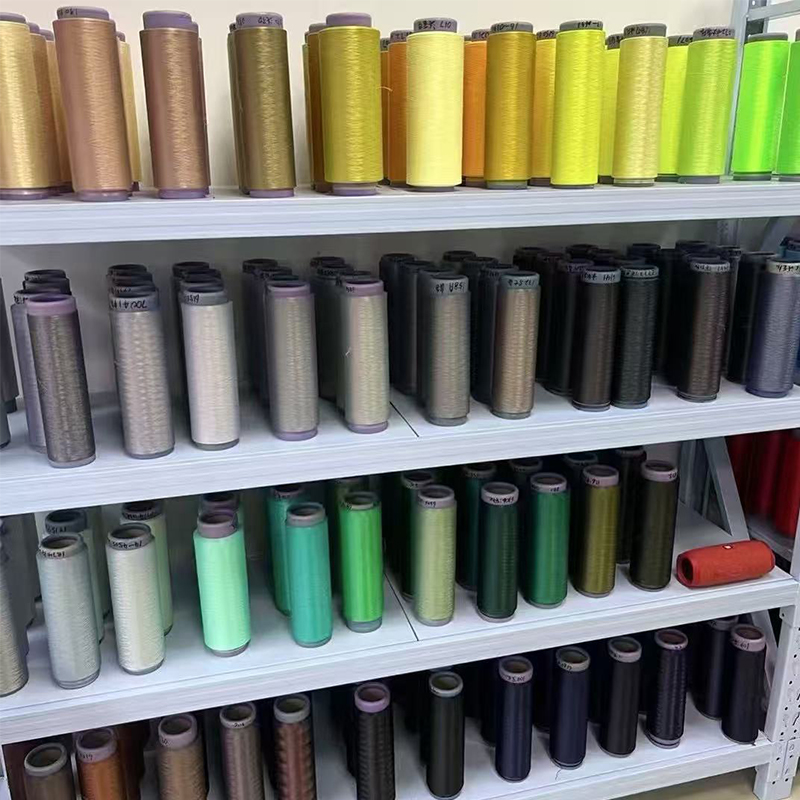 Coloratus gravibus reticulum yarn dy